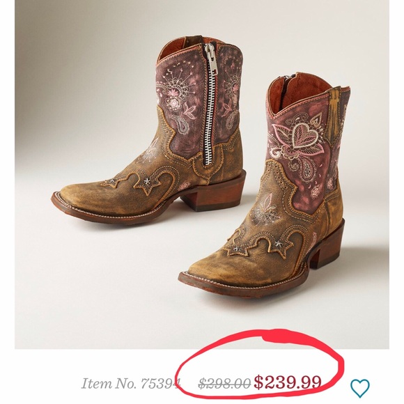 🆕 DAN POST | Cowgirl Certified Western Lily Boots - Picture 8 of 8